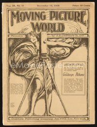 2x076 MOVING PICTURE WORLD exhibitor magazine December 14, 1918 DeMille, Elmo Lincoln, Mrs. Chaplin