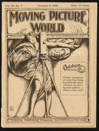 2x073 MOVING PICTURE WORLD exhibitor magazine January 5, 1918 Tarzan of the Apes, Mary Pickford