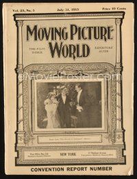 2x065 MOVING PICTURE WORLD exhibitor magazine July 31, 1915 Mary Miles Minter, cool early serials!