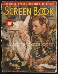2x118 SCREEN BOOK magazine December 1938 c/u of Ronald Colman & Frances Dee in If I Were King!