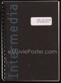 2x154 LEFT HAND OF DARKNESS script February 2000, unproduced screenplay by Guillermo del Toro!
