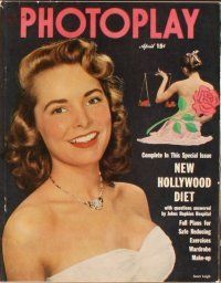 2x030 LOT OF 12 PHOTOPLAY MAGAZINES '50 Liz Taylor, Shirley Temple, Alan Ladd & more!