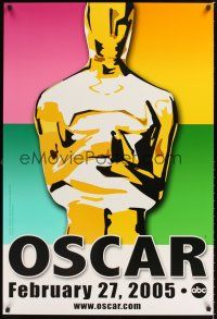 2y004 77th ANNUAL ACADEMY AWARDS TV 1sh '05 Brett Davidson artwork of the Oscar!