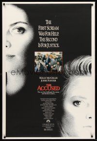2y019 ACCUSED 1sh '88 Jodie Foster, Kelly McGillis, the case that shocked a nation!