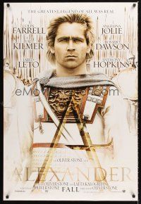 2y049 ALEXANDER teaser DS 1sh '04 directed by Oliver Stone, Colin Farrell in title role!