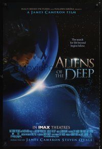 2y053 ALIENS OF THE DEEP IMAX DS 1sh '05 James Cameron directed, cool underwater image!