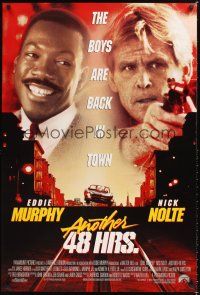 2y089 ANOTHER 48 HRS int'l 1sh '90 ex-con Eddie Murphy & cop Nick Nolte are back in town!