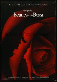 2y173 BEAUTY & THE BEAST IMAX advance DS 1sh R02 Walt Disney cartoon classic, romantic art!