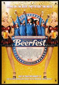 2y177 BEERFEST advance DS 1sh '06 Jay Chandrasekhar, Broken Lizard, sexy beer girls!