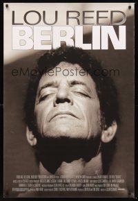 2y180 BERLIN 1sh '07 Julian Schnabel directed, Lou Reed live performance!