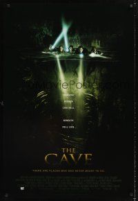 2y242 CAVE advance DS 1sh '05 Cole Hauser, Morris Chestnut, beneath hell lies the cave!