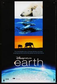 2y303 EARTH DS 1sh '07 environment documentary, narrated by Patrick Stewart!