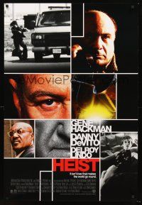 2y427 HEIST int'l 1sh '01 David Mamet directed, Gene Hackman, Danny DeVito, Delroy Lindo!