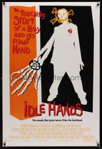 2y456 IDLE HANDS int'l DS 1sh '99 a touching story of a boy and his right hand, cool artwork!