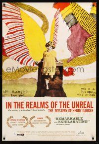 2y460 IN THE REALMS OF THE UNREAL arthouse DS 1sh '04 mystery of Henry Darger, great different art!