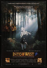 2y468 INTO THE WEST 1sh '93 Gabriel Byrne, Ellen Barkin, English fantasy western!