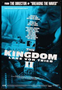 2y501 KINGDOM II arthouse 1sh '97 Riget II, Udo Kier, Lars von Trier, Danish horror!