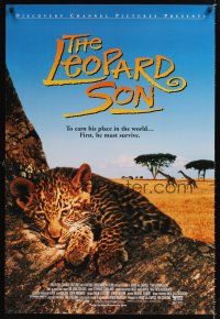 2y530 LEOPARD SON 1sh '96 Africa, Discovery Channel, great image of wildlife!