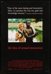 2y554 LOSS OF SEXUAL INNOCENCE 1sh '99 Mike Figgis directed, wild sexy image!