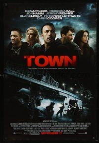 2y737 TOWN advance DS 1sh '10 Ben Affleck directs & stars, Jon Hamm, Jeremy Renner!