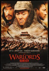 2y772 WARLORDS DS 1sh '09 Peter Chan directed, Jet Li, Andi Lau & Takeshi Kaneshiro!