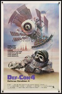 2z197 DEF-CON 4 int'l 1sh '84 really cool R. Obero post-apocalyptic sci-fi artwork!