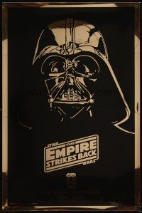 2z007 EMPIRE STRIKES BACK foil Kilian 1sh R90 George Lucas sci-fi classic, art of Vader by Stedry!