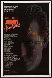 2z391 JOHNNY HANDSOME int'l 1sh '89 directed by Walter Hill, Mickey Rourke, Ellen Barkin!