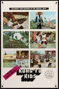 2z411 KUNG-FU KIDS 1sh '80 Lung Fei, Lau Lap Cho, wacky martial arts for children!