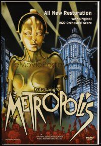2z501 METROPOLIS 1sh R02 Fritz Lang classic, cool different image!