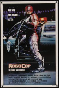 2z652 ROBOCOP 1sh '87 Paul Verhoeven classic, Peter Weller is part man, part machine, all cop!