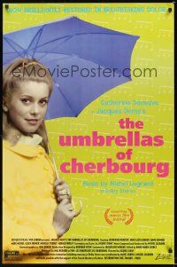2z807 UMBRELLAS OF CHERBOURG 1sh R92 Les Parapluies de Cherbourg, Catherine Deneuve, Jacques Demy!