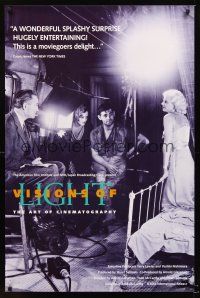 2z826 VISIONS OF LIGHT 1sh '92 classic cinematography, Clark Gable & sexy Jean Harlow on set!