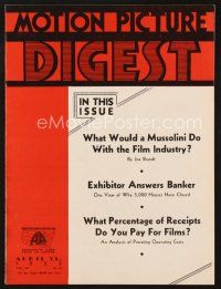 3a109 MOTION PICTURE DIGEST exhibitor magazine April 13, 1933 Paramount Pictures will make you grin
