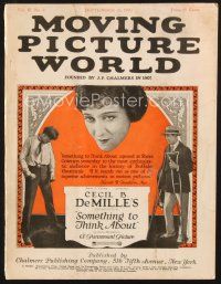 3a099 MOVING PICTURE WORLD exhibitor magazine September 25, 1920 Pickford, Arbuckle, Babe Ruth!