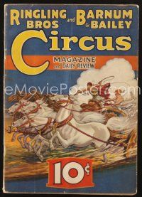 3a136 RINGLING BROS & BARNUM & BAILEY CIRCUS magazine 1935 The Greatest Show on Earth!