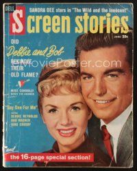 3a139 SCREEN STORIES magazine June 1959 Debbie Reynolds & Robert Wagner rekindle their old flame!