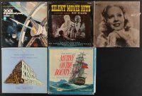 3a022 LOT OF 5 VINYL RECORDS '60s 2001: A Space Odyssey, Mutiny on the Bounty & more!