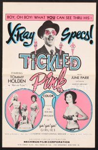 3a297 MAGIC SPECTACLES pressbook R64 Tommy Holden with X-ray specs is Tickled Pink!