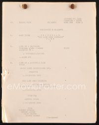3a175 LADY FROM CHEYENNE continuity & dialogue script '41 screenplay by Warren Duff & Kathryn Scola