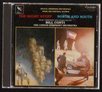 3a362 BILL CONTI compilation CD '90 music from The Right Stuff & North and South!