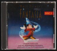 3a368 FANTASIA soundtrack CD '90 original score by Leopold Stokowski & the Philadelphia Orchestra!