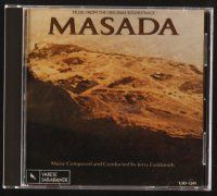 3a375 MASADA soundtrack CD '90 original score composed & conducted by Jerry Goldsmith!