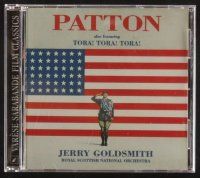 3a380 PATTON compilation CD '97 original score by Jerry Goldsmith, also includes Tora! Tora! Tora!