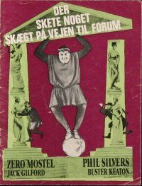 3a419 FUNNY THING HAPPENED ON THE WAY TO THE FORUM Danish program '67 wacky Zero Mostel!