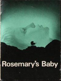 3a435 ROSEMARY'S BABY Danish program '68 Roman Polanski classic, Mia Farrow, different images!
