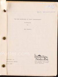 3a180 NEW ADVENTURES OF PIPPI LONGSTOCKING script April 1987, screenplay by Ken Annakin!