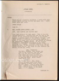 3a183 OUTLAW WOMEN script '52 screenplay by Orville H. Hampton!