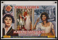 3b404 MADAME Belgian '62 wonderful art of super sexy Sophia Loren in low-cut dress!