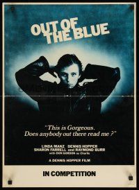 3b154 OUT OF THE BLUE Canadian '80 young punk Linda Manz, directed by Dennis Hopper!